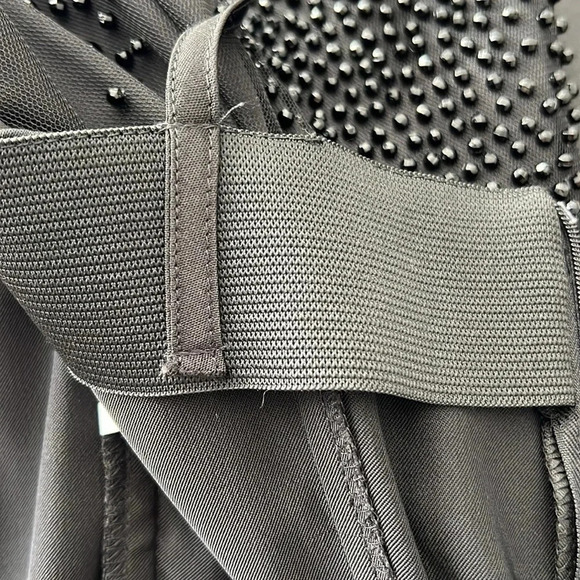 Rampage Vintage Y2K Satin Embellished Evening Gown Fairy Whimsygoth Sz. 5 Black - Picture 11 of 14